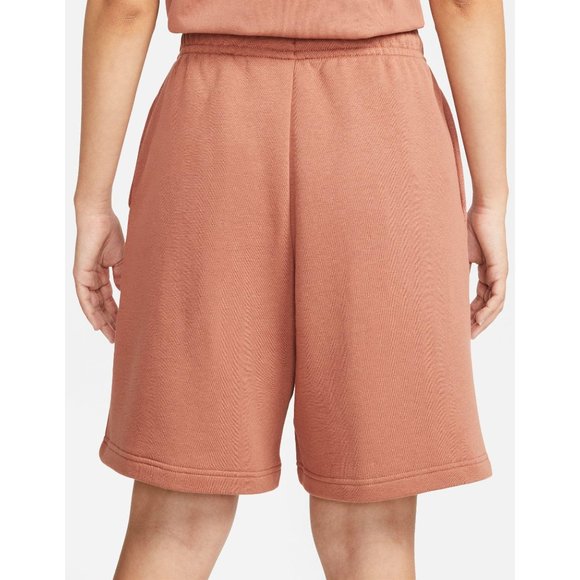 NWT Nike Women's Sportswear Essential Fleece High Rise Shorts - Picture 3 of 4